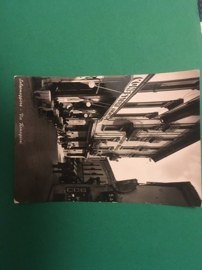 Cartolina Salsomaggiore - Via Romagnosi - 1941
