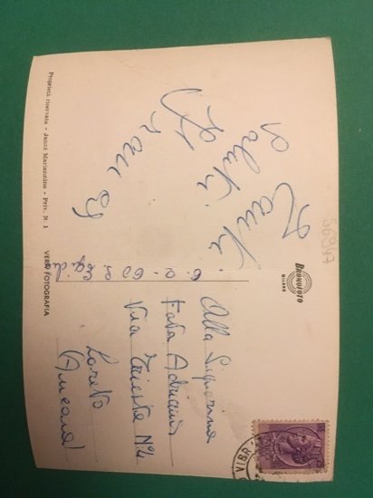 Cartolina S.Egidio Alla Vibrata - Piazza Del S.Cuore - 1960