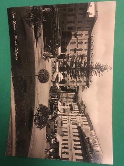 Cartolina San Remo - Piazza Colombo - 1957