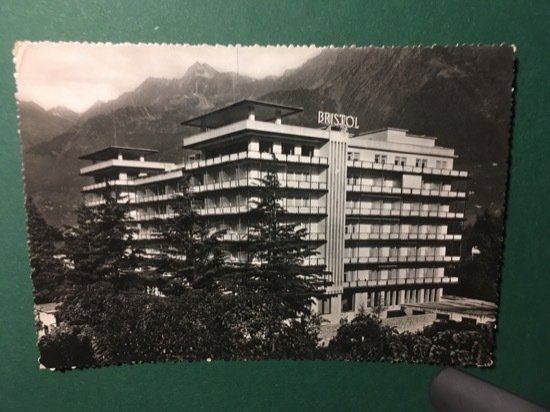 Cartolina Merano - Grand Hotel Bristol - 1955
