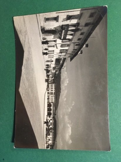 Cartolina Maniago - Piazza Italia - 1955