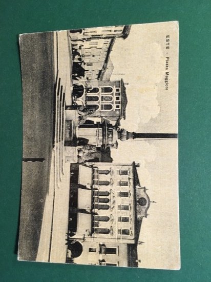 Cartolina Este - Piazza Maggiore - 1954