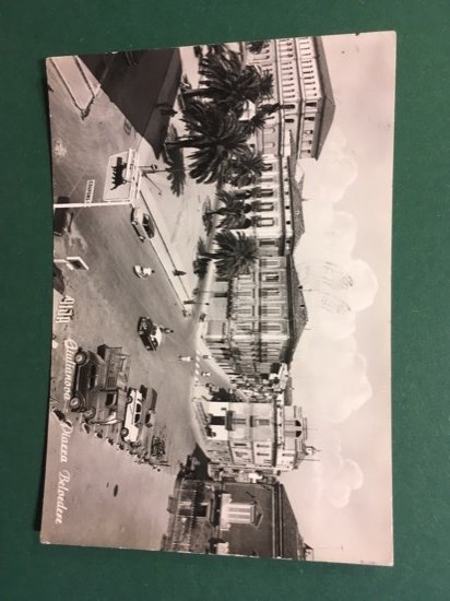 Cartolina Giulianova - Piazza Belvedere - 1968