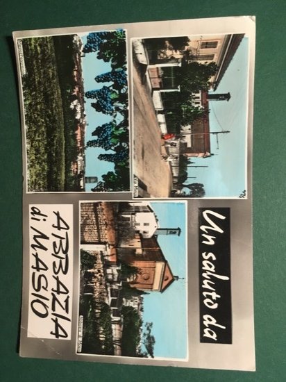 Cartolina Un Saluto Da Abbazia Di Masio - Via Mirco …