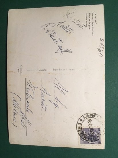 Cartolina Lanciano - Piazzale Della Stazione - 1984