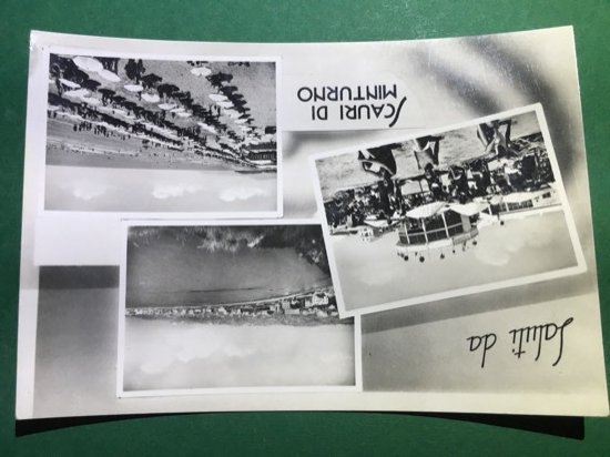 Cartolina Saluti Da Scauri Di Minturno - 1955
