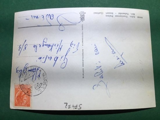 Cartolina Saluti Da Scauri Di Minturno - 1955