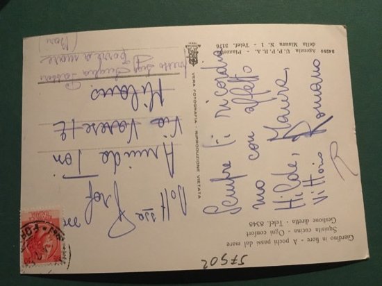 Cartolina Pensione Irene - Ristorante - Miramare Di Rimini - …
