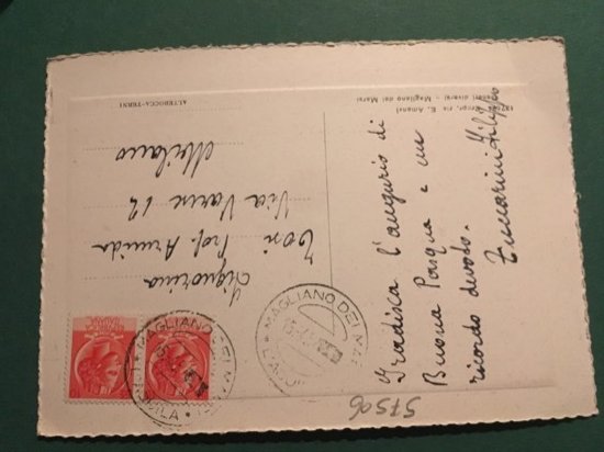 Cartolina Magliano Dei Marsi - Panorama Col Monte Velino m. …