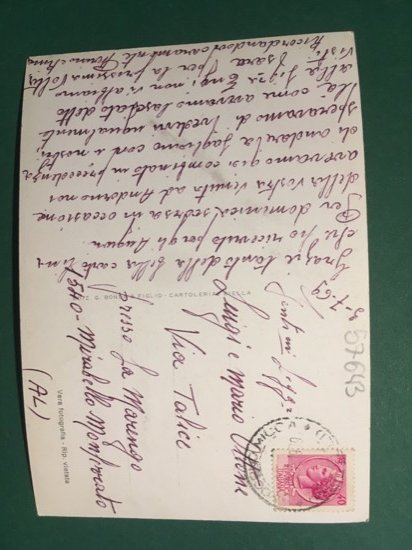 Cartolina Saluti Da Andorno Micca - 1969