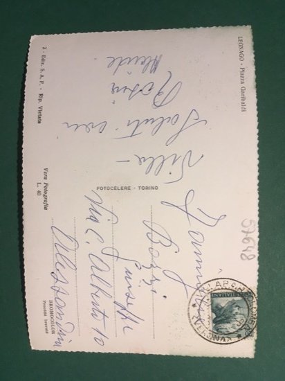 Cartolina Legnago - Piazza Garibaldi - 1965