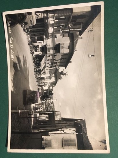 Cartolina Besozzo - Via 25 Aprile - 1957