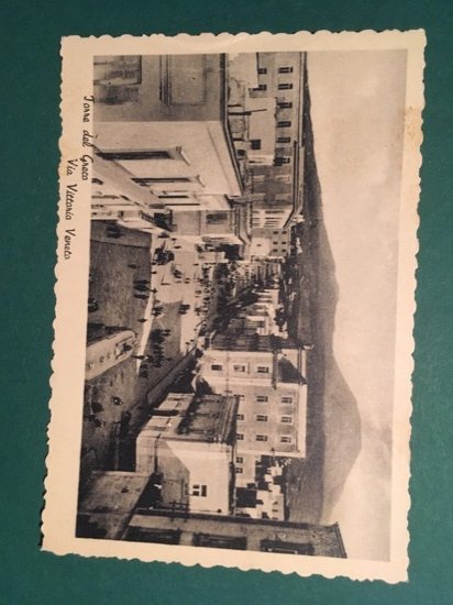 Cartolina Torre Del Greco - Via Vittorio Veneto - 1930 …