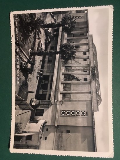 Cartolina Torre Annunziata - Cine - Teatro Metropolitano - 1940 …