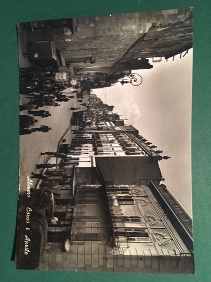 Cartolina Alcamo - Corso 6 Aprile - 1952