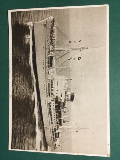 Cartolina Italia - Società Di Navigazione - Genova - M/n …