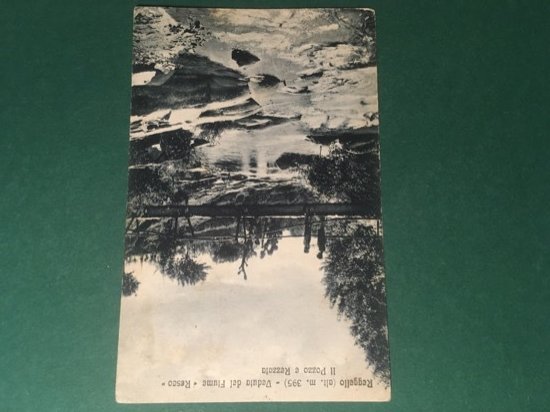 Cartolina Reggello - Veduta Del Fiume Resco - Il Pozzo …