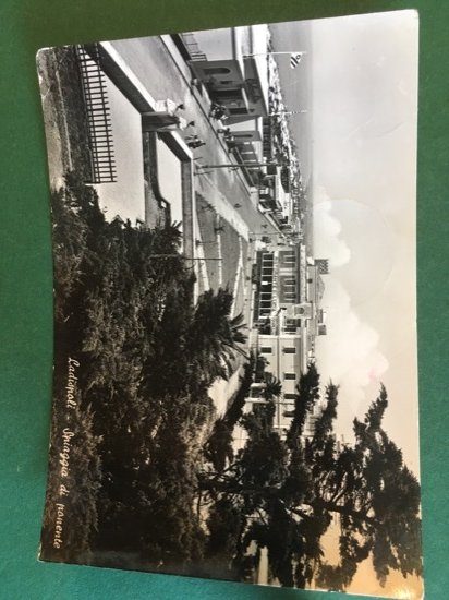 Cartolina Ladispoli - Spiaggia Di Ponente - 1954