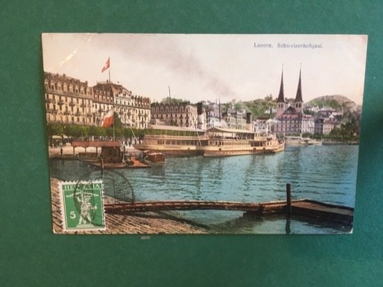 Cartoline Luzern - Schweizerhofquai - 1910