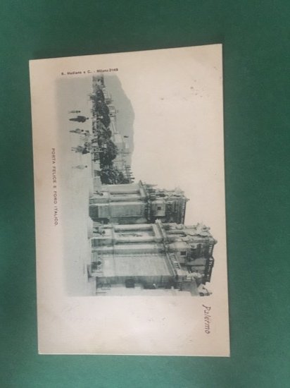 Cartoline Palermo - Porta Felice E Foro Italico - 1930