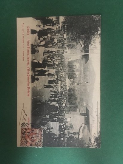 Cartolina Torino - Prima Esposizione Internazionale D'Arte - 1902 ca.