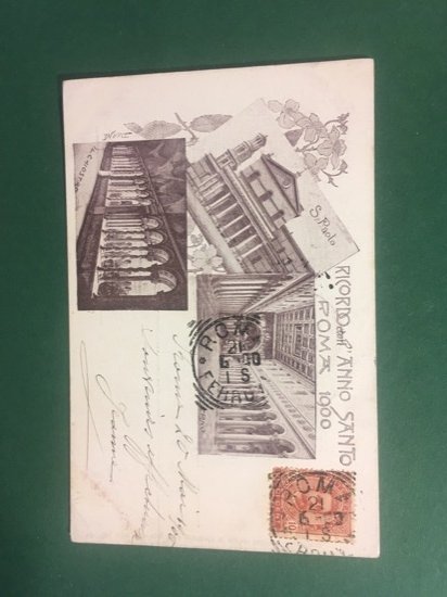 Cartolina Ricordo Dell'Anno Santo - Roma - S.Paolo - Il …