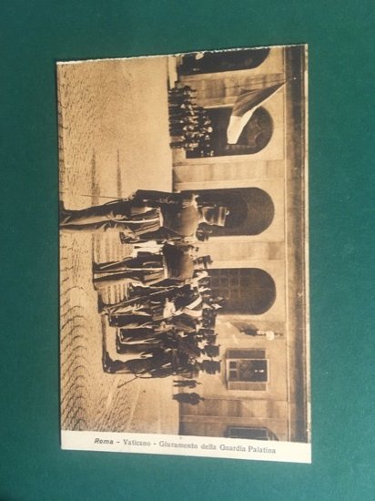 Cartolina Roma - Vaticano - Giuramento Della Guardiaa Palatina - …