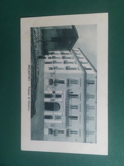 Cartolina Nicastro - Palazzo Di Giustizia - 1910 ca.