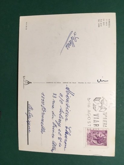 Cartolina Viareggio - Il Molo - 1972