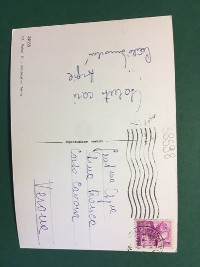 Cartolina Montecatini Terme - Piscina - Praterie - 1963