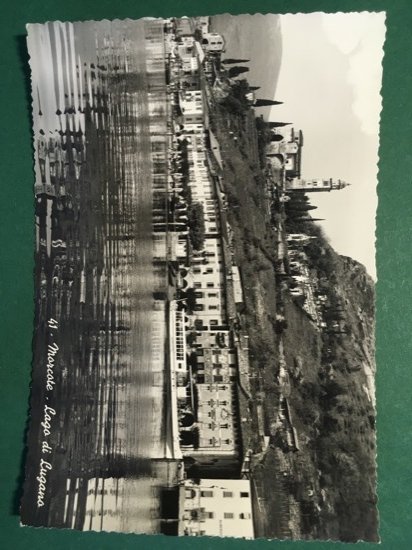 Cartolina Morcote - Lago Di Lugano - 1960 ca.