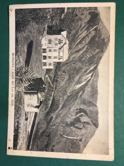 Cartolina Rubiana - Colle Del Lus - m.1350 - 1949