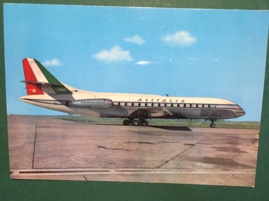 Cartolina Alitalia - Caravelle - 1975 ca.