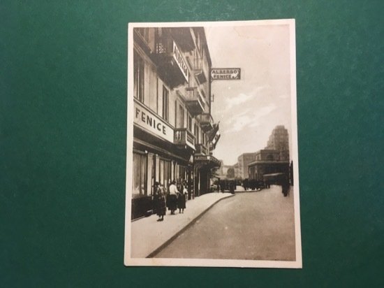 Cartolina Hotel Fenice Meuble - Milano - 1920 ca.