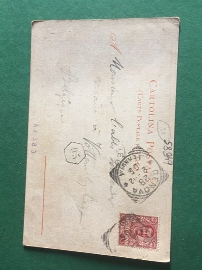 Cartoline Genova - Palazzo Doria Pamphili - 1902