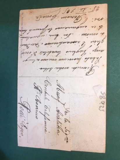 Cartolina Tripoli - Palazzo Nahum - Nel Corso Vittorio Emanuele …