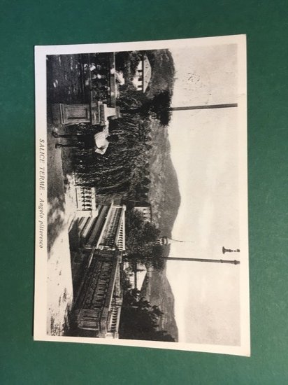 Cartolina Salice Terme - Angolo Pittoresco - 1955