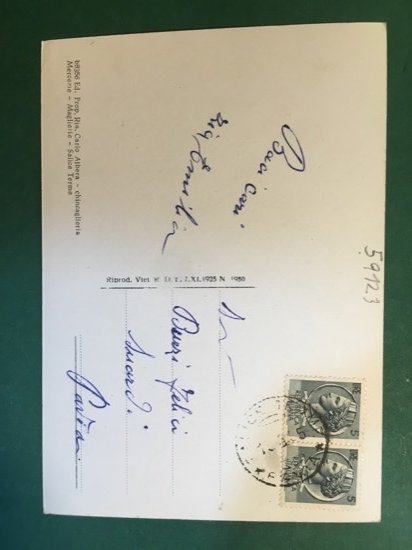 Cartolina Salice Terme - Angolo Pittoresco - 1955