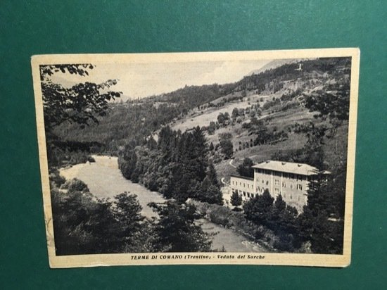 Cartolina Terme Di Comano - Trentino - Veduta Del Sarche …