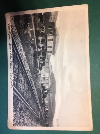 Cartolina Pietraligure - Riviera Delle Palme - Via Aurelia - …