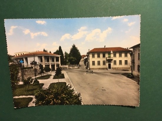 Cartolina Albizzate - Piazza IV Novembre - 1961