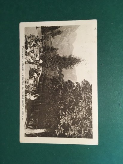 Cartolina Valmalenco - Chiesa - Piazzale Del Grand Hotel m.1050 …