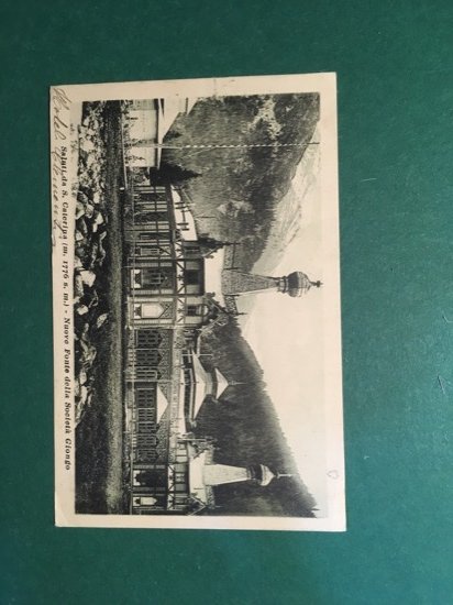 Cartolina Saluti Da S.Caterina - Nuove Fonte Della Società Giongo …