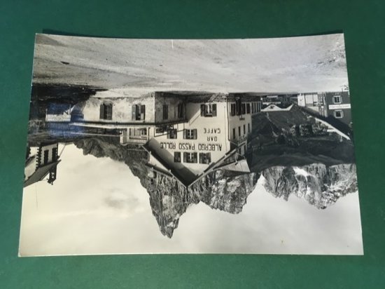 Cartolina Passo Role - Con Cimon Della Pala - 1954