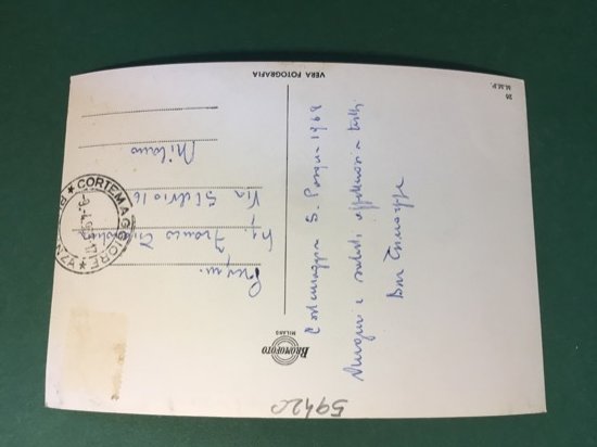 Cartolina Cortemaggiore - Via Roma E Facciata Duomo - 1968