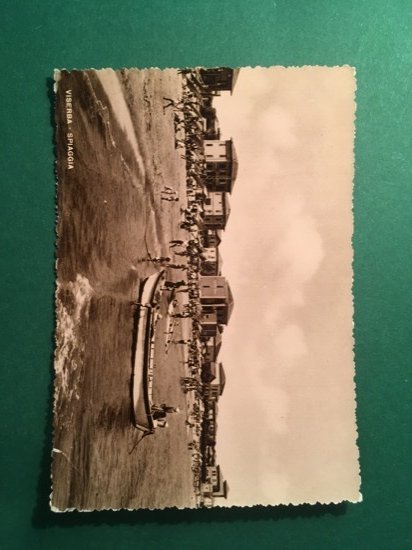 Cartolina Saluti Da Viserba - Spiaggia - 1950