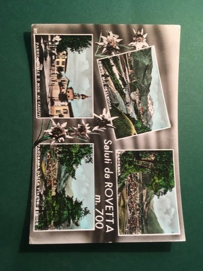 Cartolina Saluti Da Rovetta m. 700 - Ponte Sul Valleggia …