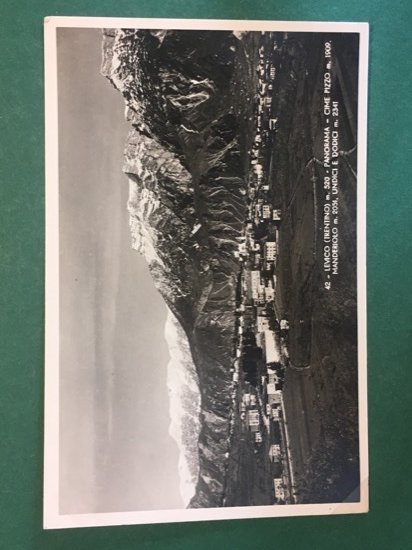 Cartolina Levico - Panorama - Cime Pizzo m.909 - Manderiolo …