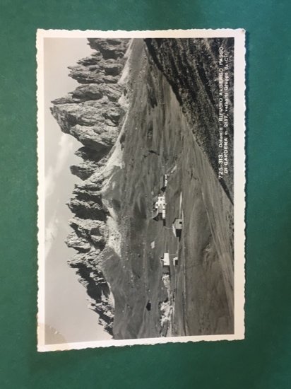 Cartolina Dolomiti - Rifugio Albergo Passo Di Gardena - 1950 …