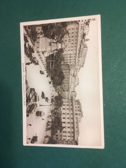 Cartolina Genova - Piazza Acquaverde E Via Balbi - 1930 …